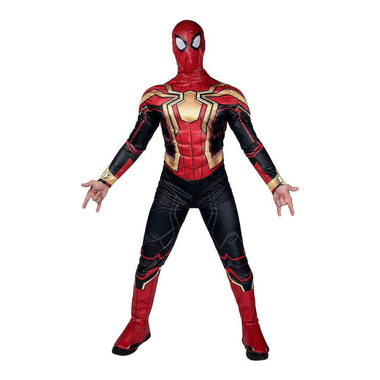 Spider Man Integrated Suit Marvel Superhero Halloween Costume Large